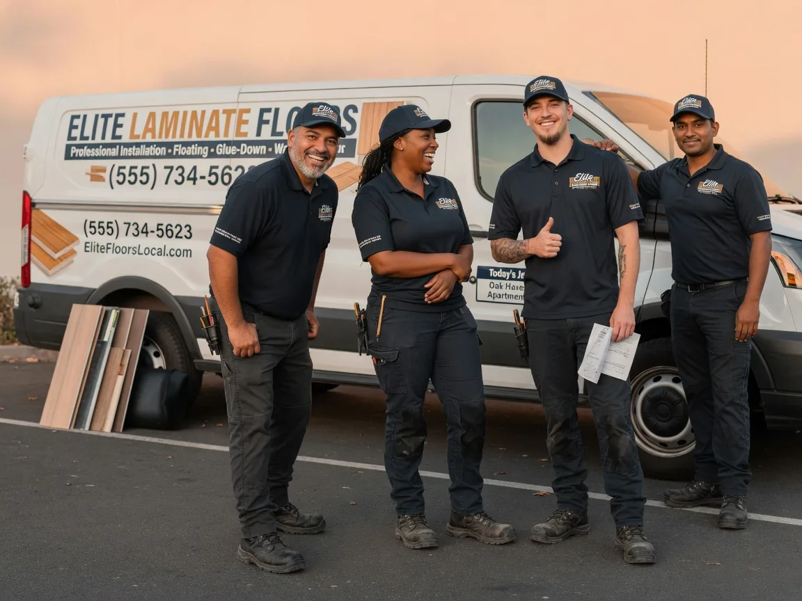 Laminate flooring installation company in Hardesty, OK